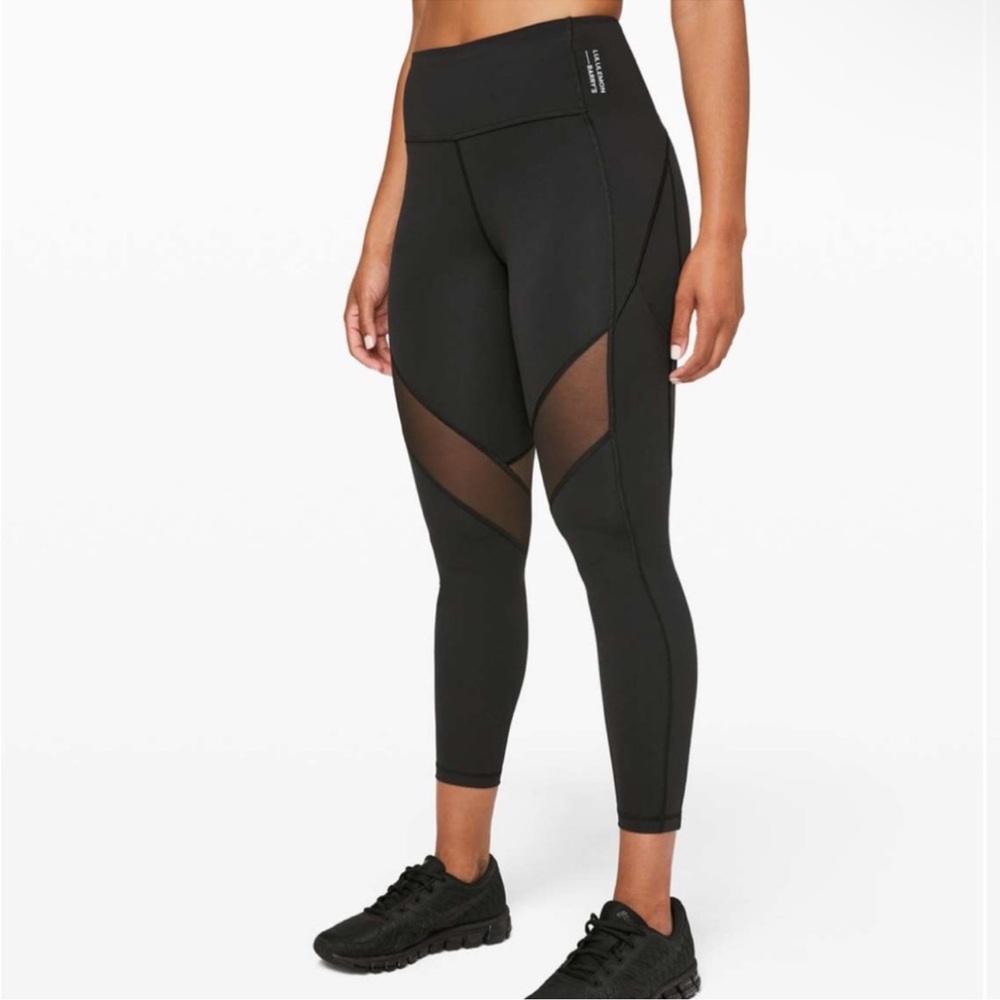 Lululemon Stronger as One Tight 25” black leggings NWT size 2